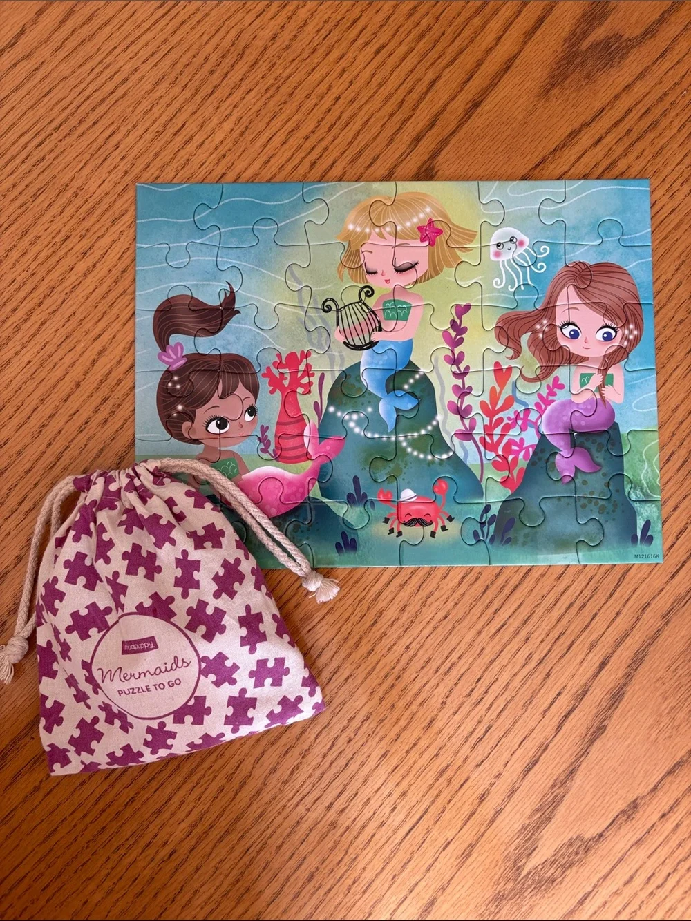 Mudpuppy Mermaids Puzzle To Go (36 Pieces)